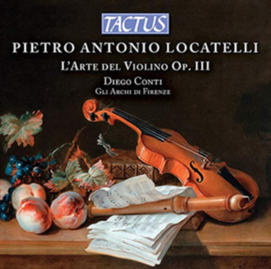 Archi Di Firenze / Conti - Pietro Antonio Locatelli: LArte Del Violino. Op. III (CD)