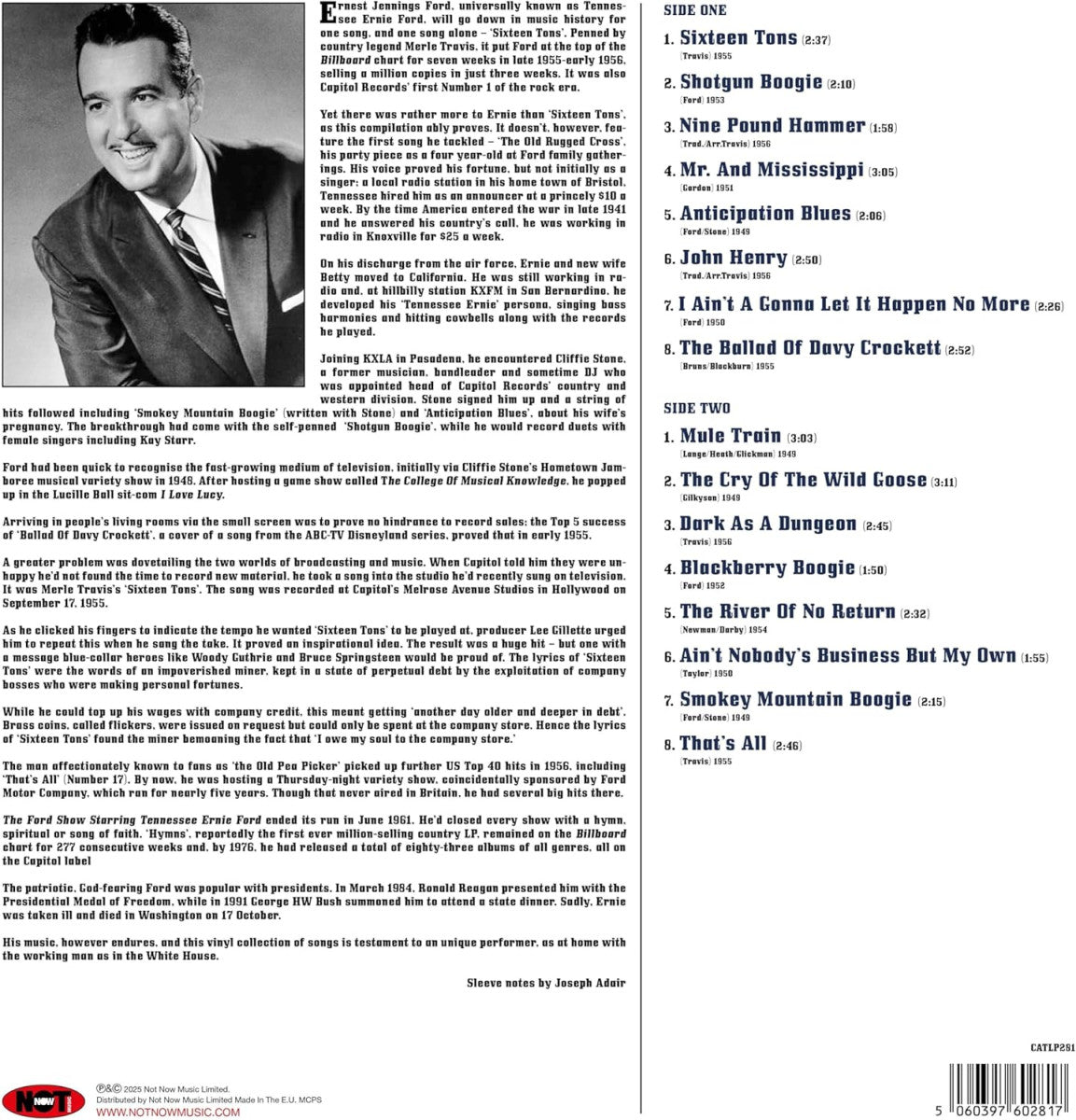 Tennessee Ernie Ford - Very Best Of (Vinyl)