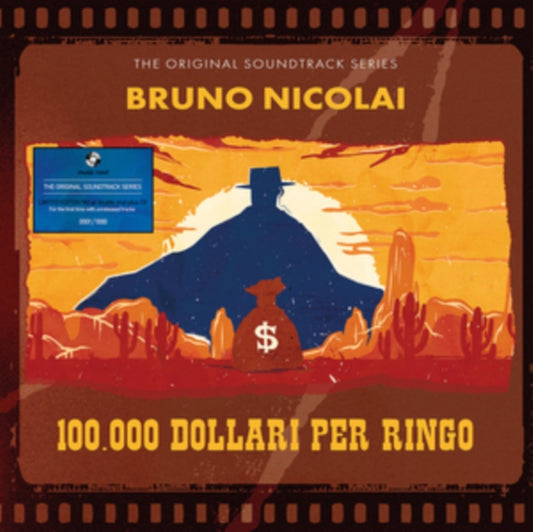 Bruno Nicolai - 100.000 Dollari Per Ringo - Original Soundtrack (Numbered Edition) (Trasparent Orange Vinyl) (Vinyl + CD)