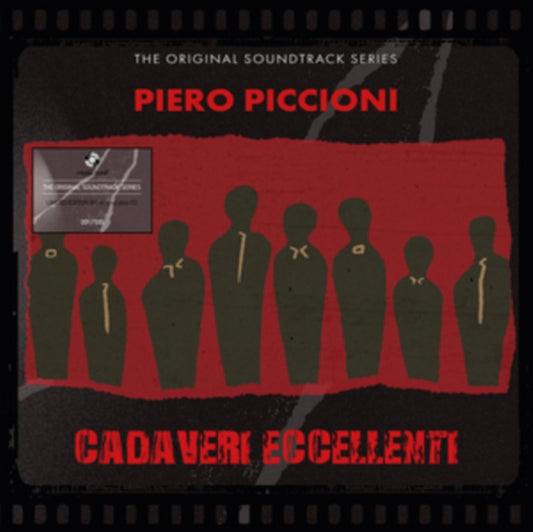 Piero Piccioni - Cadaveri Eccellenti - Original Soundtrack (Numbered Edition) (Trasparent Red Vinyl) (Vinyl + CD)