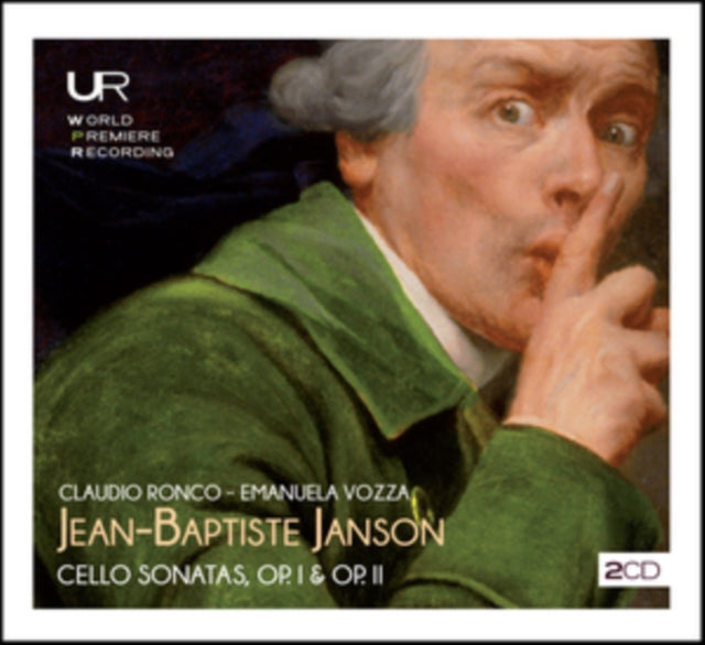 Claudio Ronco & Emanuel Vozza - Janson: Cello Sonatas Ops. I & II (CD)