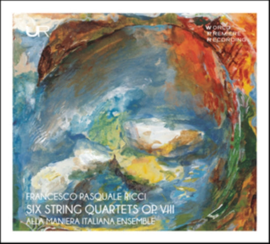 Alla Maniera Italiana Ensemble - Ricci: 6 String Quartets. Op. VIII (CD)