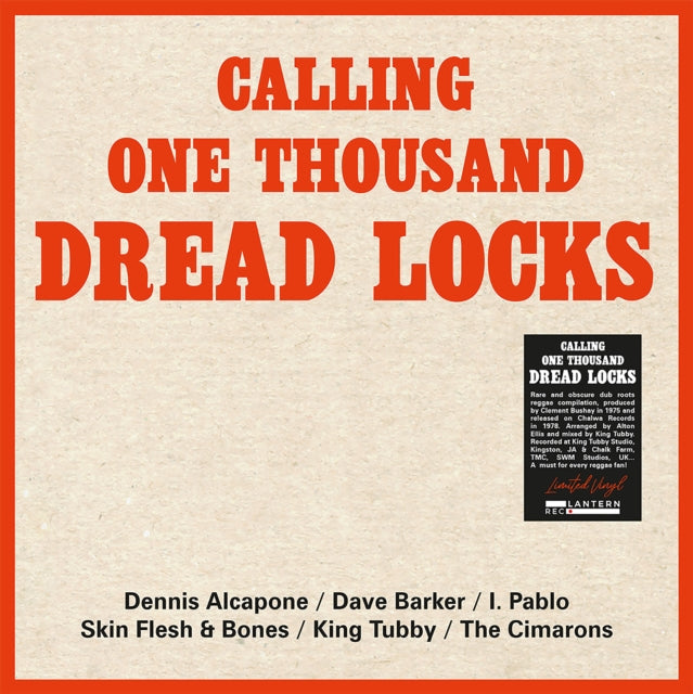 Various Artists - Calling One Thousand Dread Locks (Vinyl)