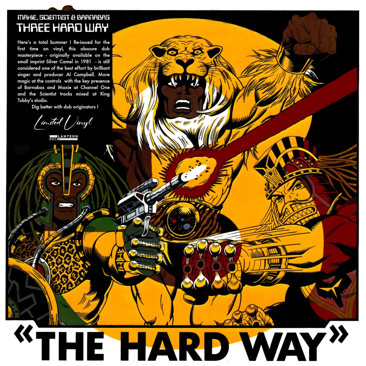 Maxie. Scientist & Barnabas - Three The Hard Way (Vinyl)