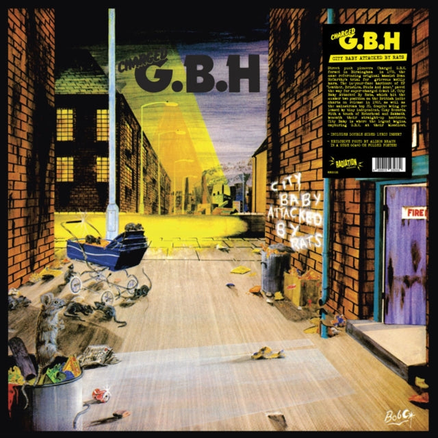 G.B.H. - City Baby Attacked By Rats (+Poster) (Vinyl)