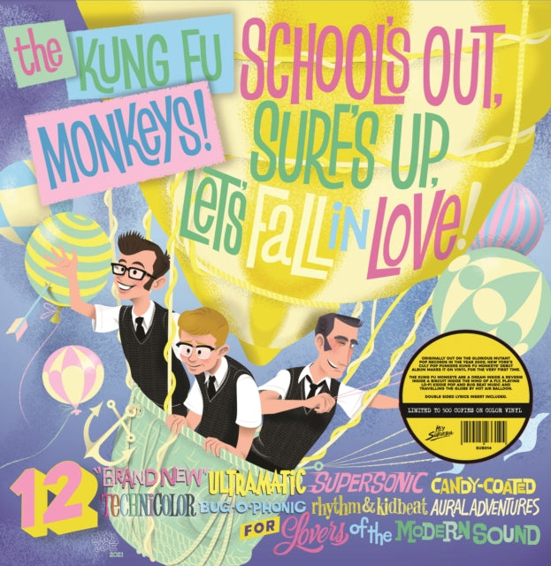 Kung Fu Monkeys - Schools Out. Surfs Up. Lets Fall In Love! (Vinyl)