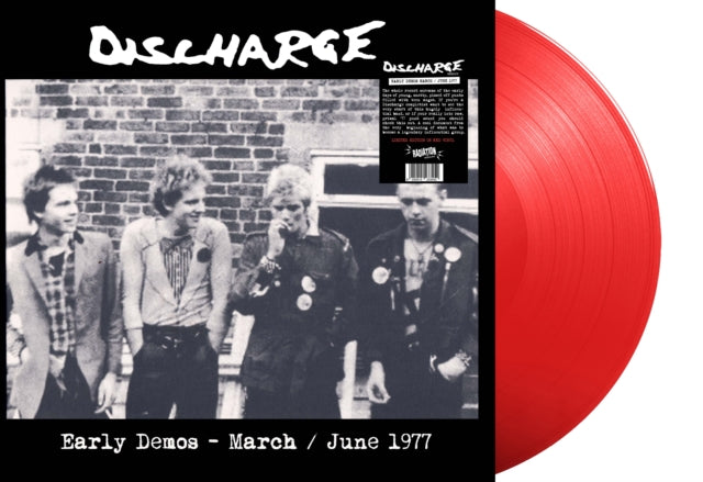 Discharge - Early Demos - March / June 1977 (Red Vinyl) (Vinyl)