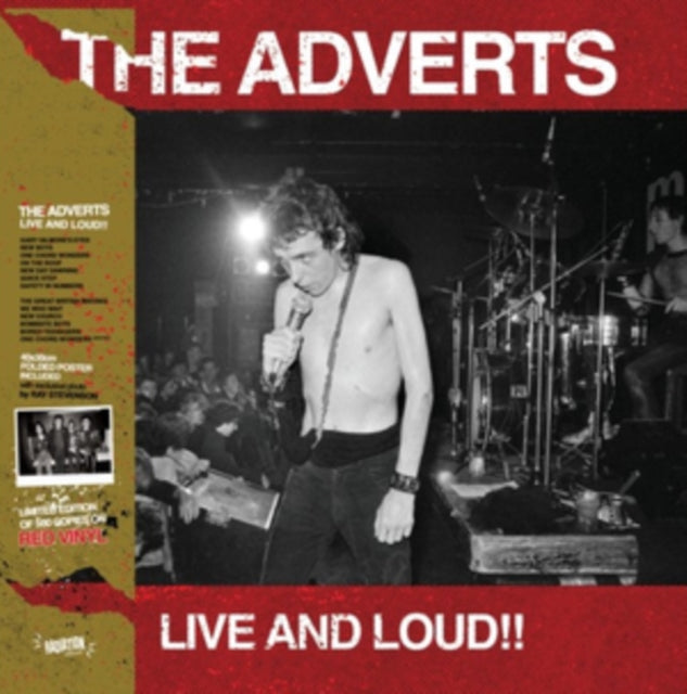 Adverts - Live & Loud (Coloured Vinyl) (Vinyl)