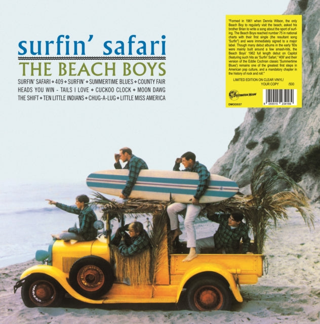 Beach Boys - Surfin Safari (Numbered Edition) (Clear Vinyl) (Vinyl)