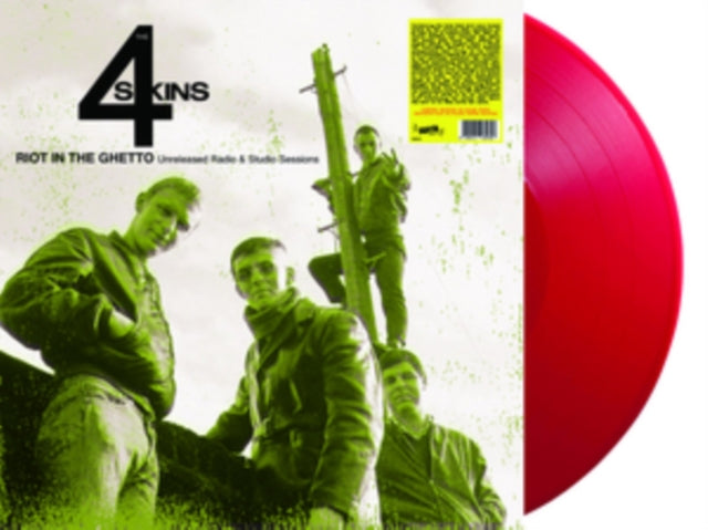 4 Skins - Riot In The Ghetto: Unreleased Radio & Studio Sessions (Coloured Vinyl) (Vinyl)