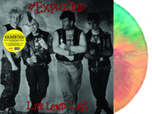 Exploited - Live Lewd Lust (Multi-Colour Vinyl) (Vinyl)