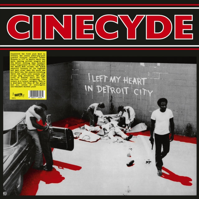 Cinecyde - I Left My Heart In Detroit City (Red Vinyl) (Vinyl)