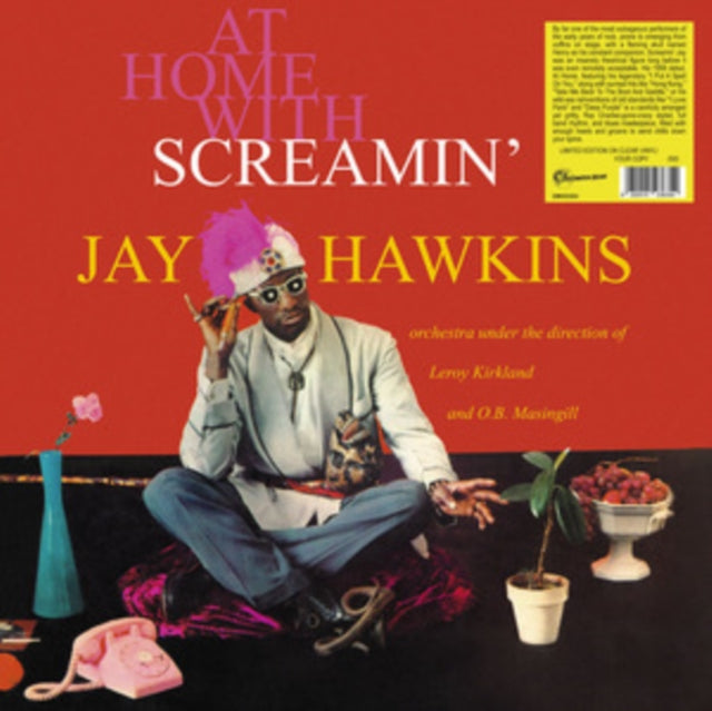 Screamin Jay Hawkins - At Home With Screamin Jay Hawkins (Numbered Edition) (Clear Vinyl) (Vinyl)