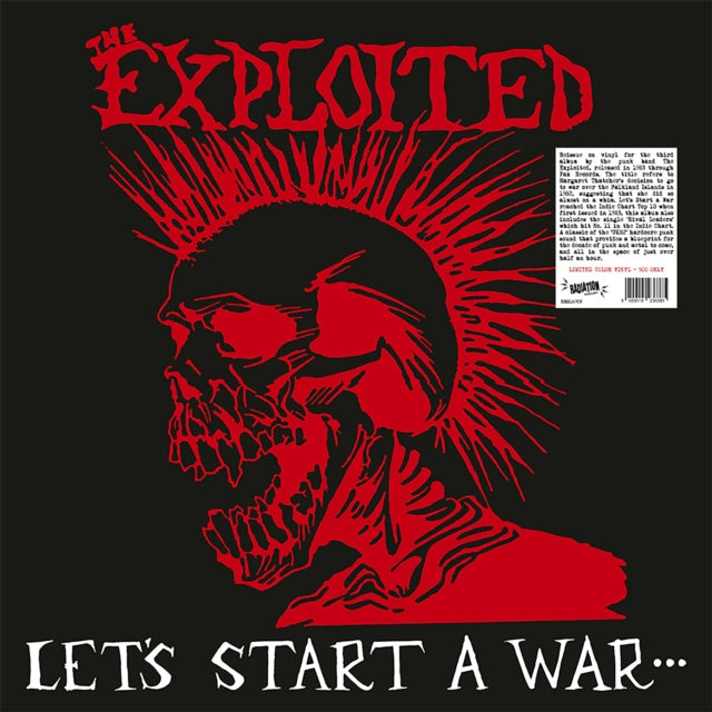 Exploited - Lets Start A War... ...Said Maggie One Day (Coloured Vinyl) (Vinyl)