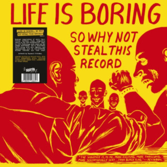 Various Artists Life Is Boring So Why Not Steal This Record (Yellow Vinyl) (https://lasgo.dmmserver.com/media/640/80555152/8055515236613.jpg)