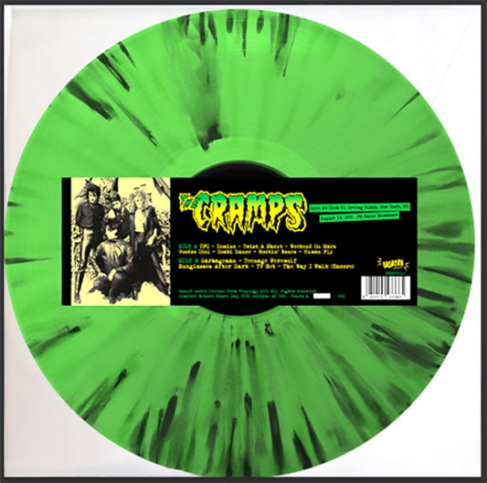 Cramps - Live At Club 57. Irving Plaza. New York. Ny. August 18. 1979 - Fm Radio Broadcast (Colour Splatter Vinyl) (Vinyl)