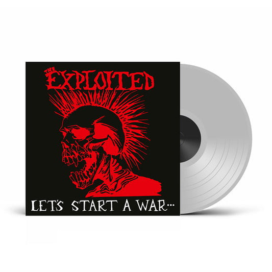 Exploited - Lets Start A War... (Clear Vinyl) (PHD Exclusive) (Vinyl)