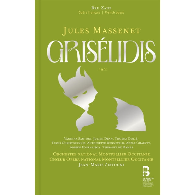 Orchestre National Montpellier Occitanie / Jean-Marie Zeitouni / Thomas Dolie / Vannina Santoni / Julien Dran / Adrien Fournaison / Thibault De Damas / Choeur Opera National Montpellier Occitanie / Adele Charvet / Tassis Christoyannis - Jules Massenet: Griselidis (+Book) (CD)