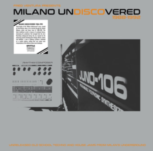Various Artists - Fred Ventura Presents Milano Undiscovered 1988-1992 - Unreleased (Vinyl)