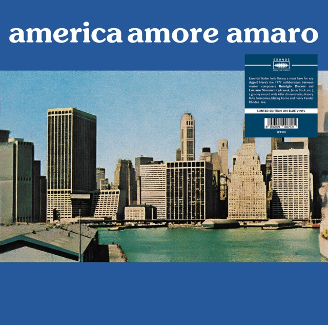Remigio Du Cros / Luciano Simoncini - America Amore Amaro (Blue Vinyl) (Vinyl)