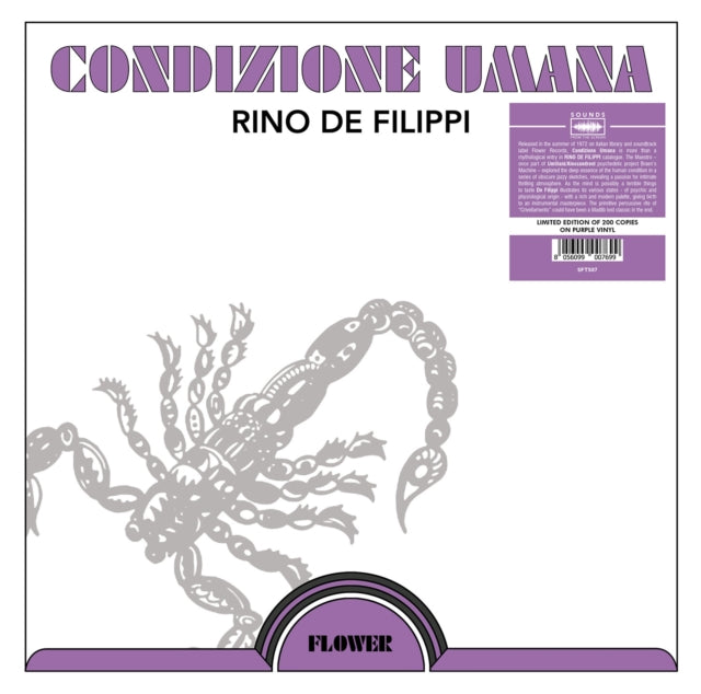 Rino De Filippi - Condizione Umana (Purple Vinyl) (Vinyl)