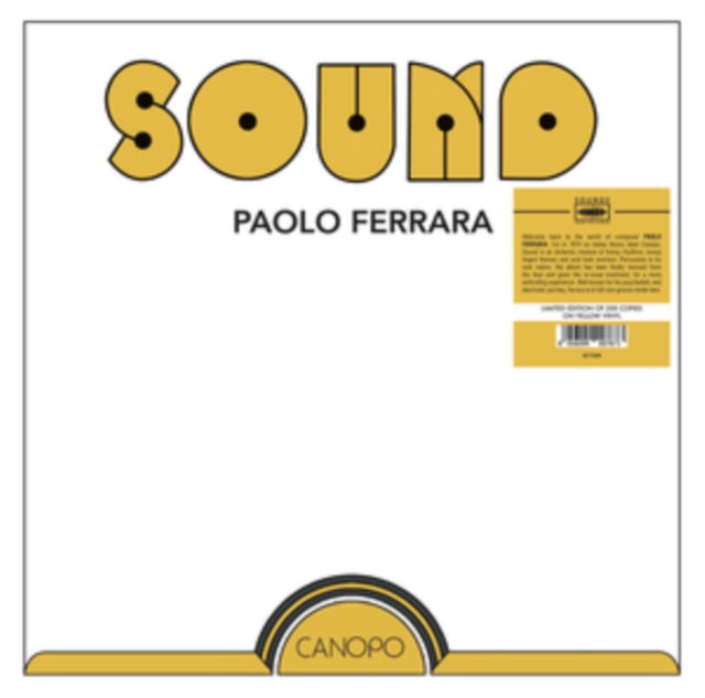 Paolo Ferrara - Sound (Yellow Vinyl) (Vinyl)