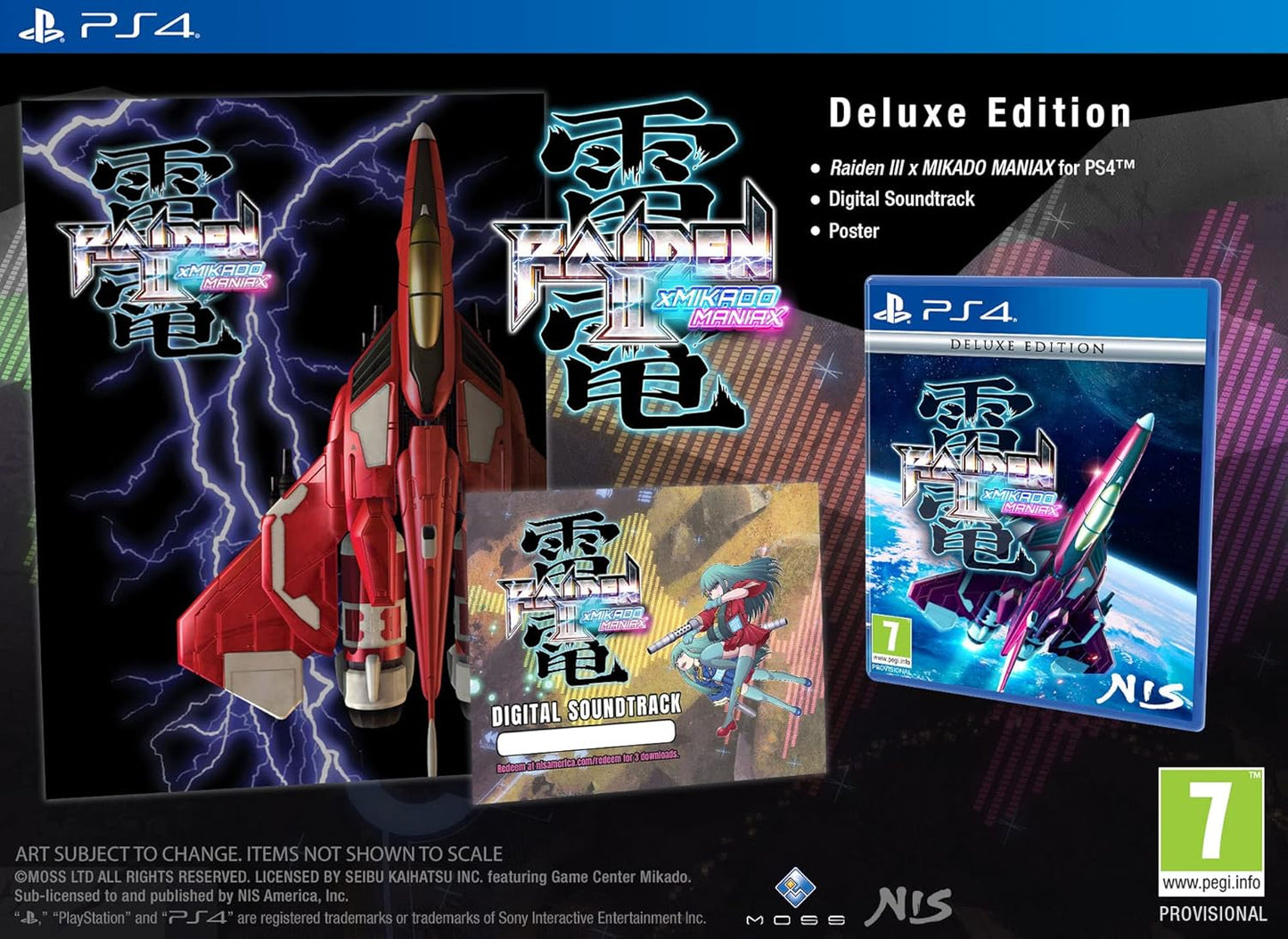 Raiden III x MIKADO MANIAX - Deluxe Edition (PS4)