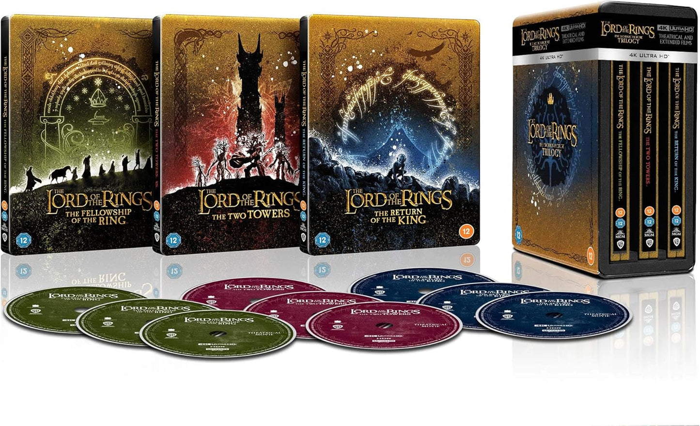 Lord Of The Rings Trilogy (Steelbook) (Blu-ray 4K)