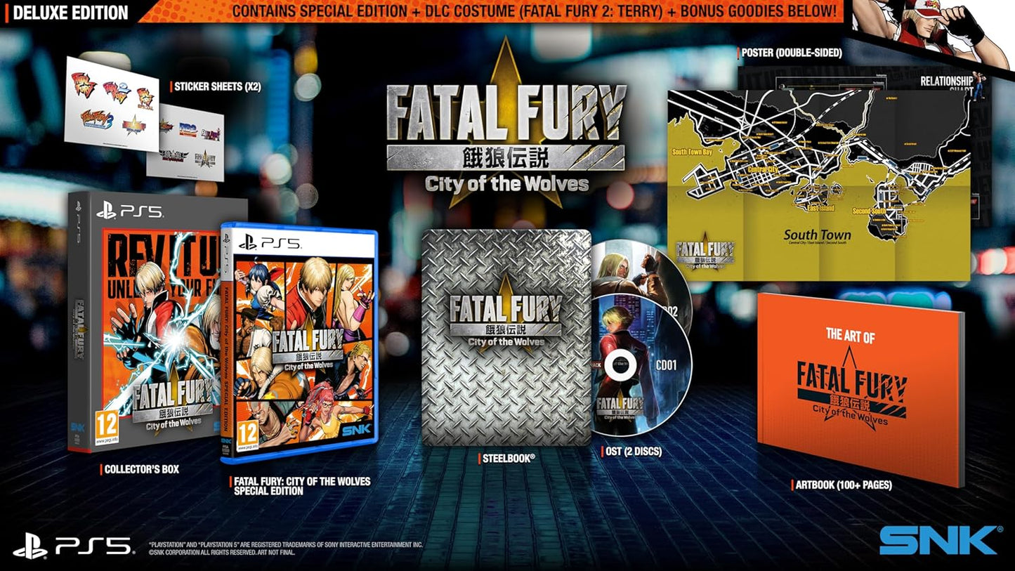 Fatal Fury: City of the Wolves - Deluxe Edition (PS5)