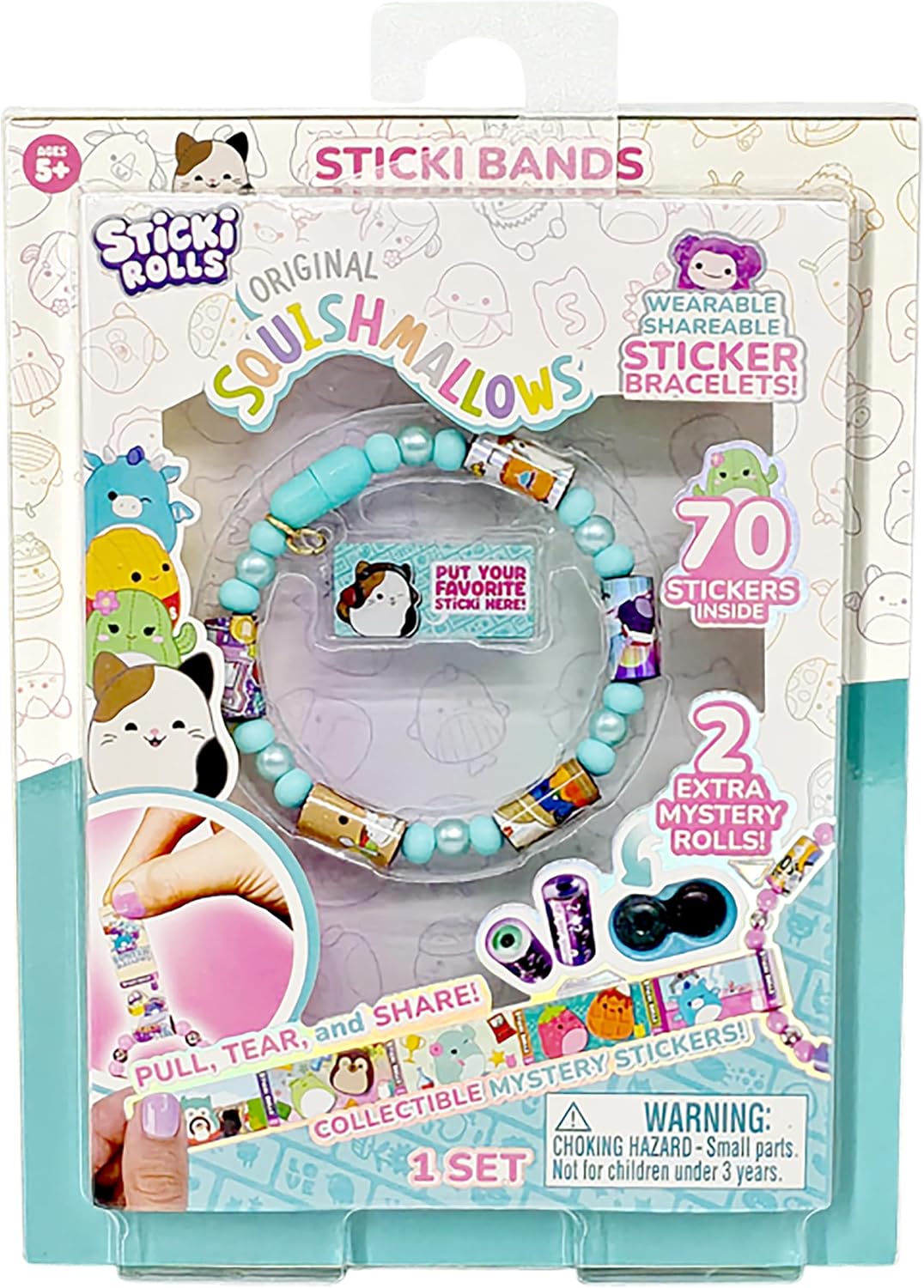 Sticki Rolls - Squishmallows Sticki Band Single Pack (Toys)