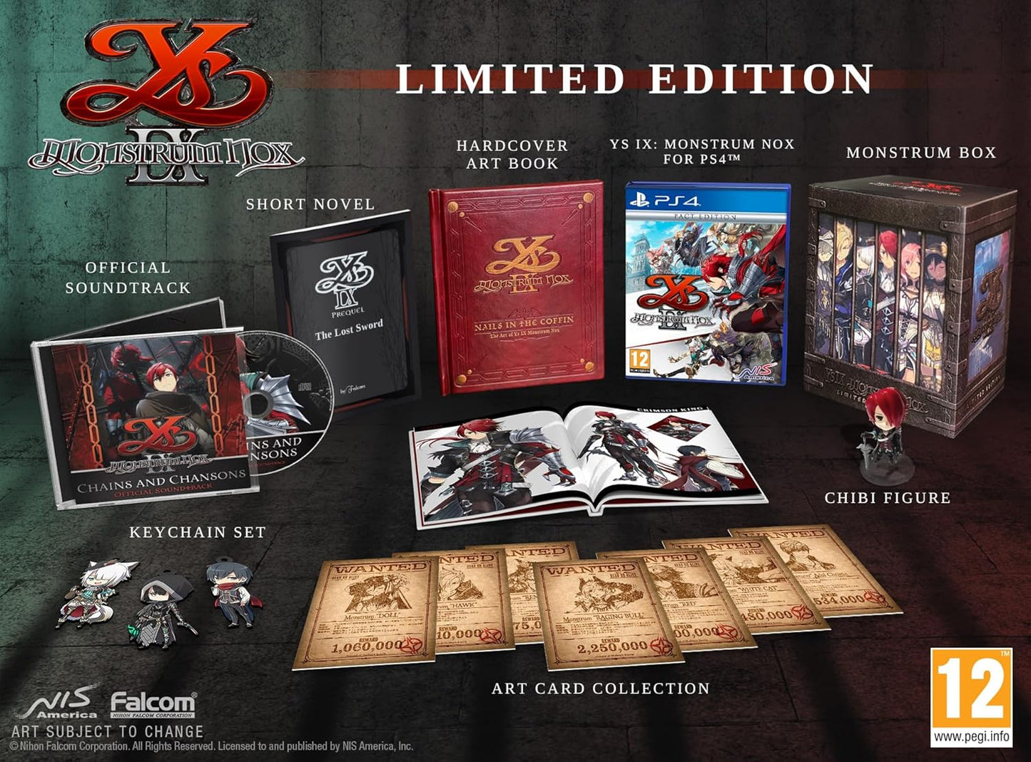 Ys IX: Monstrum Nox - Limited Edition (PS4)