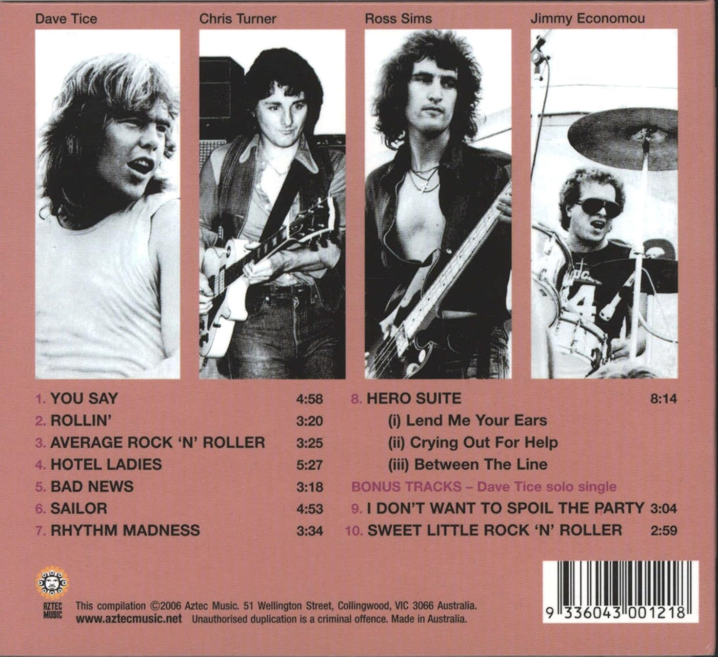 Buffalo - Average Rock N Roller (CD)