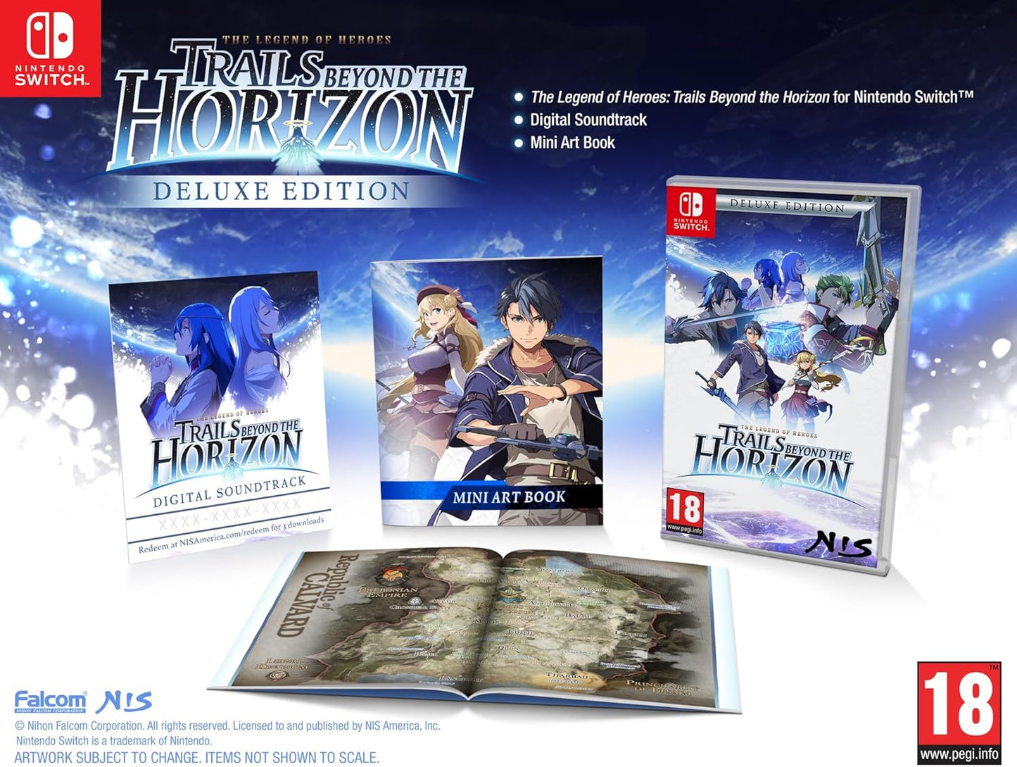 The Legend of Heroes: Trails beyond the Horizon - Deluxe Edition (Nintendo Switch)