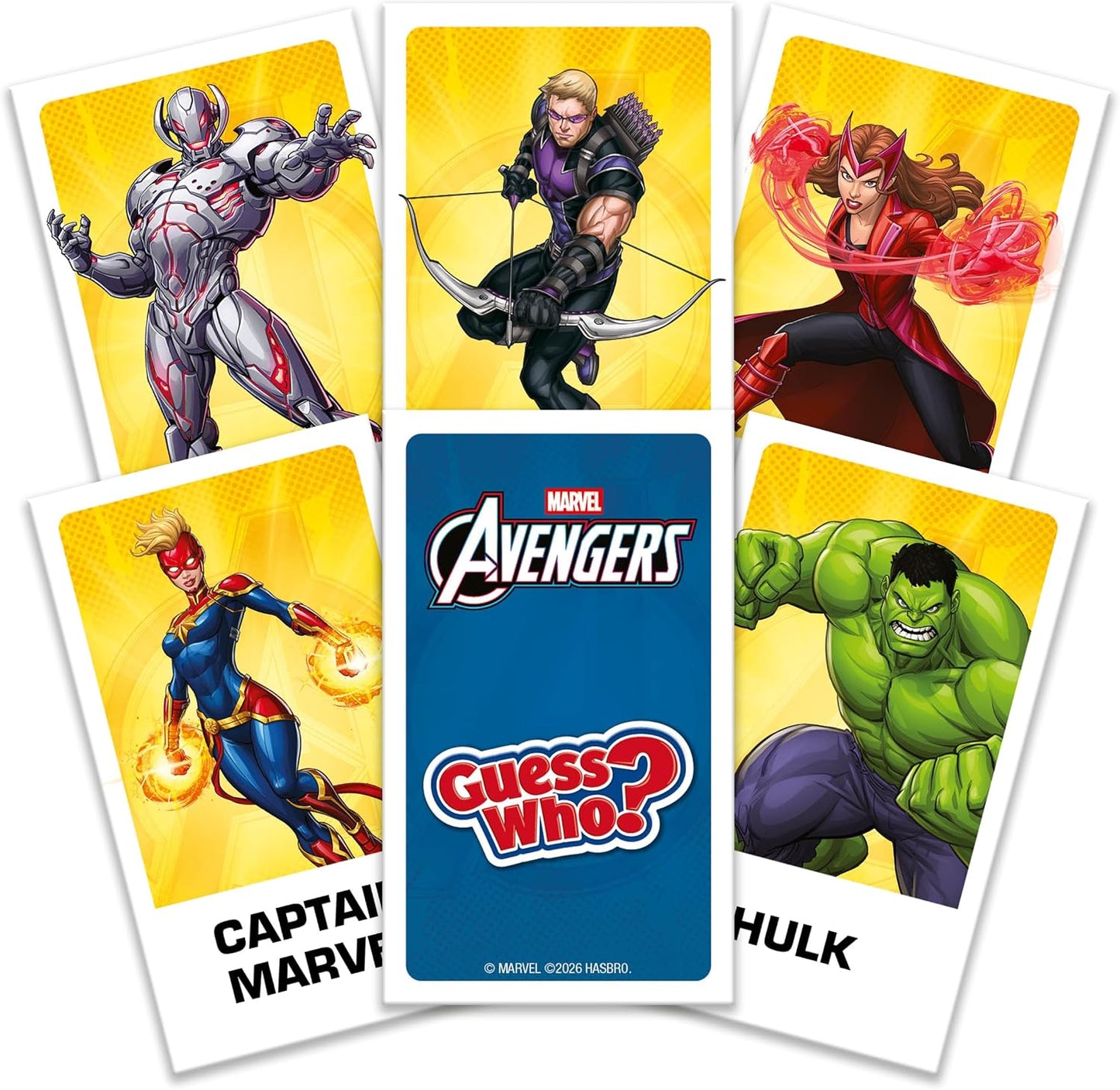 Guess Who Avengers Marvel (Comic) (Board Games)