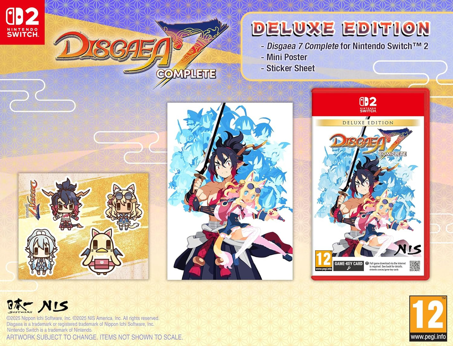 Disgaea 7 Complete Deluxe Edition ENGLISH (Game-Key Card) (Nintendo Switch 2)