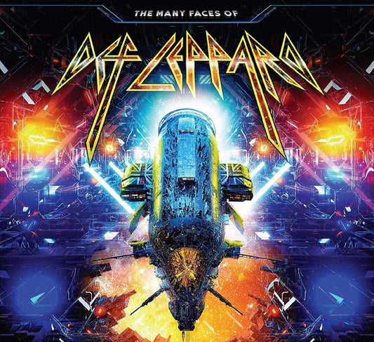 Various Artists - The Many Faces Of Def Leppard (Orange/Blue Vinyl) (Vinyl)