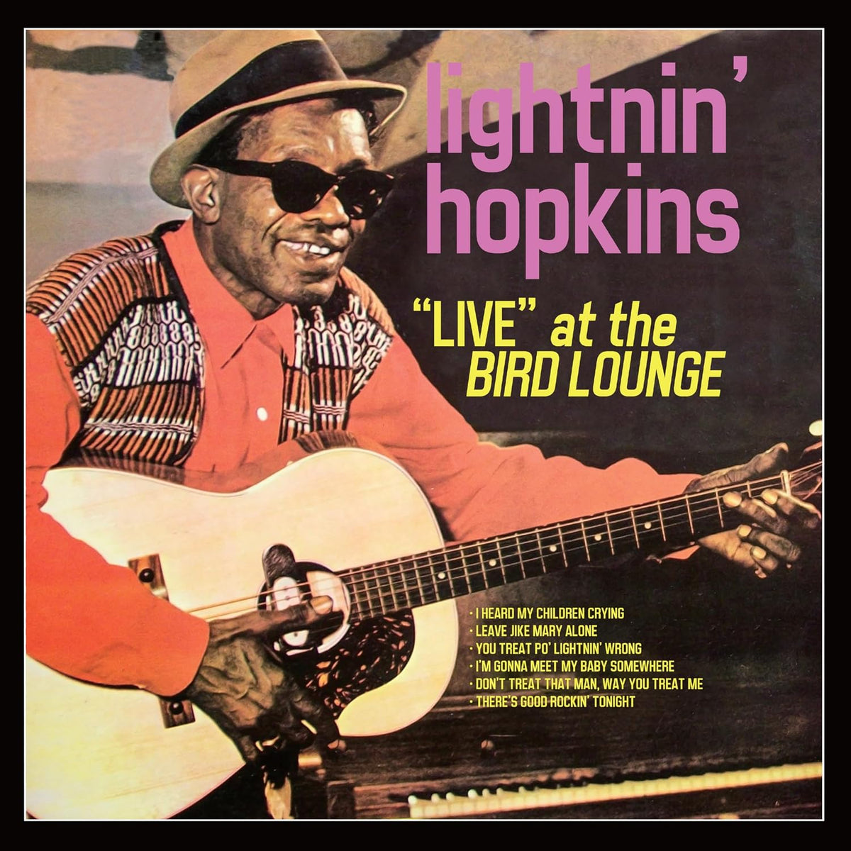 Lightnin Hopkins - Live At The Bird Lounge (Clear Red Vinyl) (Vinyl)