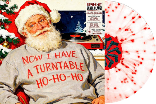 Various Artists - Now I Have A Turntable Ho-Ho-Ho (Red/White Splatter Vinyl) (LP + CD)