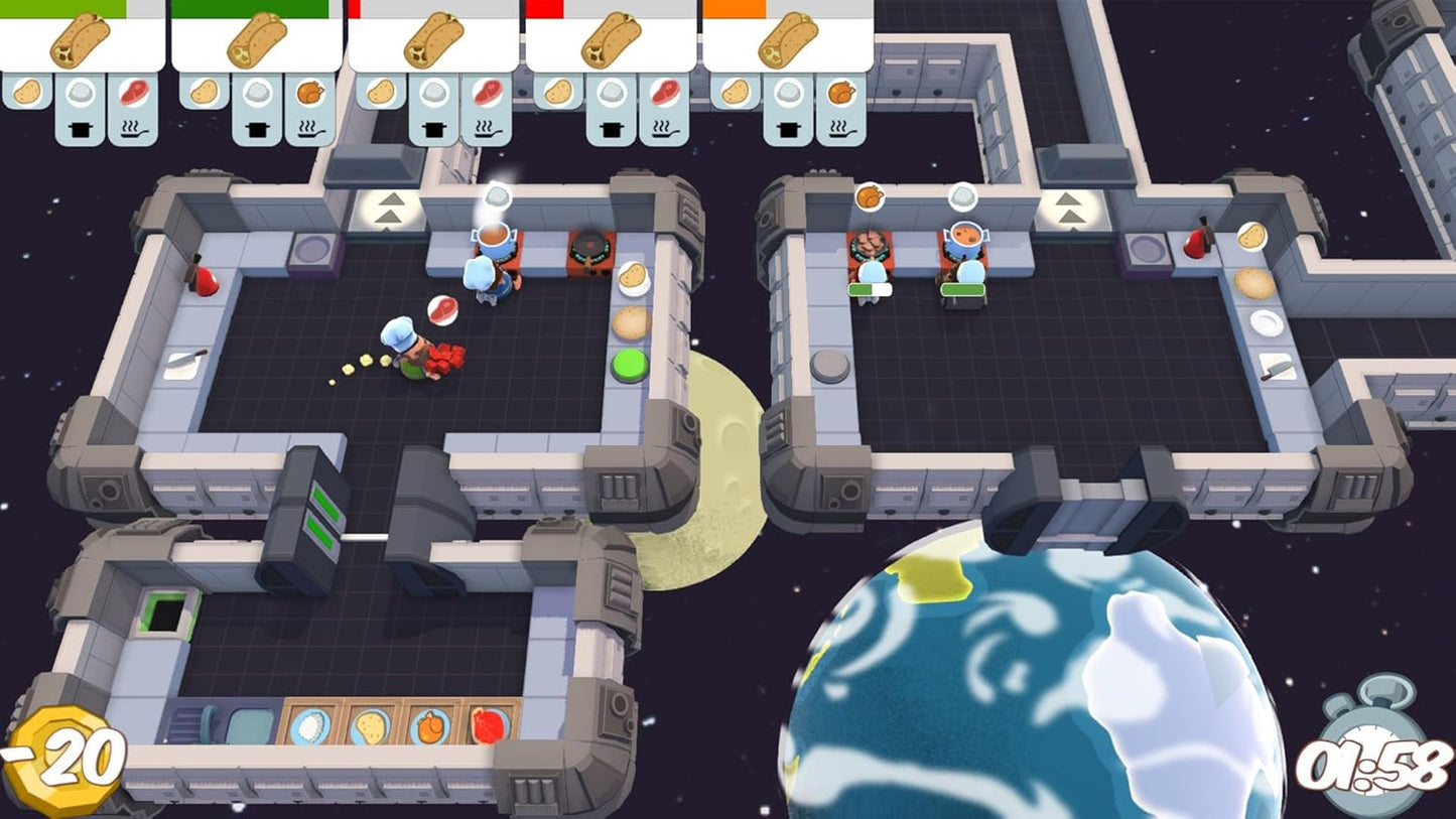 Overcooked & Overcooked 2 (Double Pack) (Nintendo Switch)