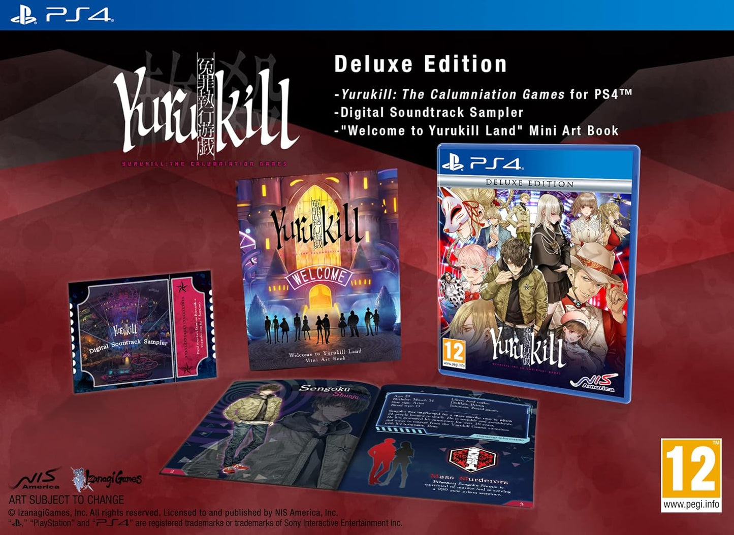 Yurukill: The Calumniation Games Deluxe Edition (PS4)
