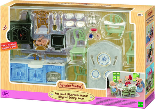 Sylvanian Families - Red Roof Riverside Manor Elegant Dining Room (Toys)