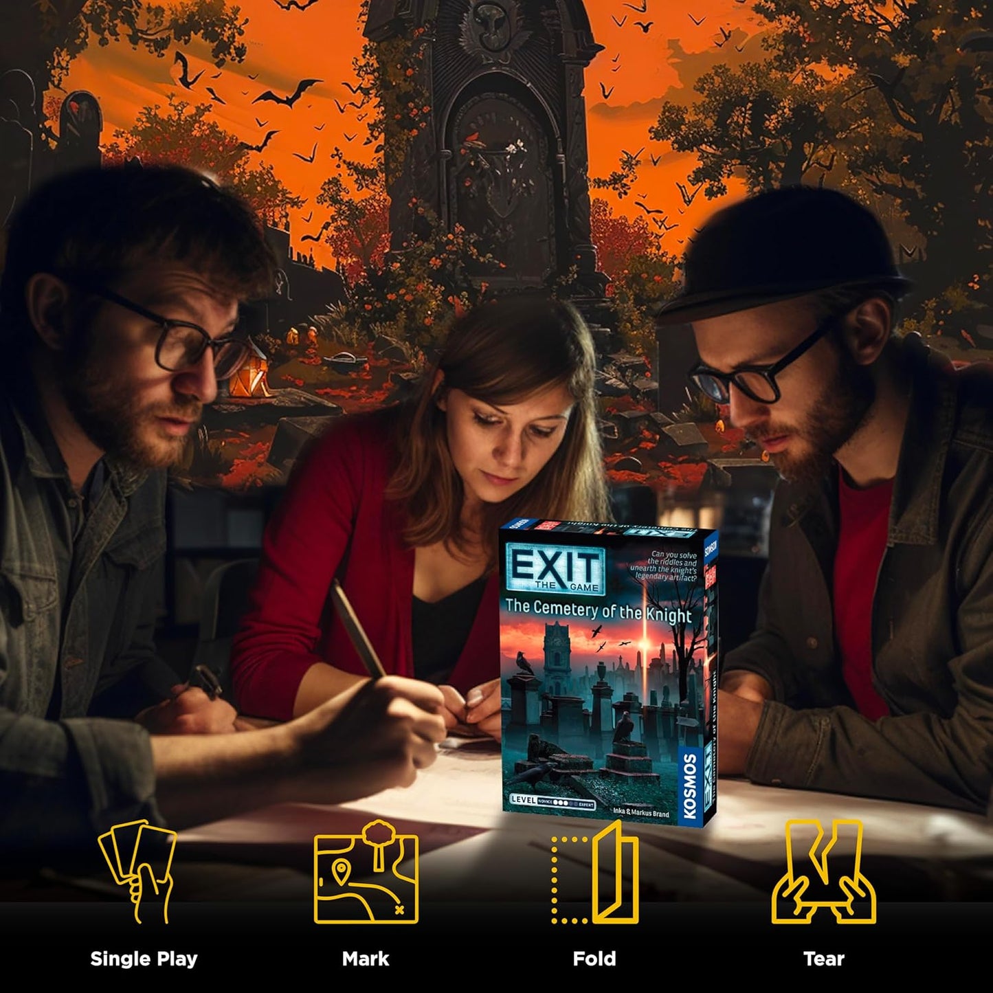 EXiT: The Cemetery of the Knight (Board Games)