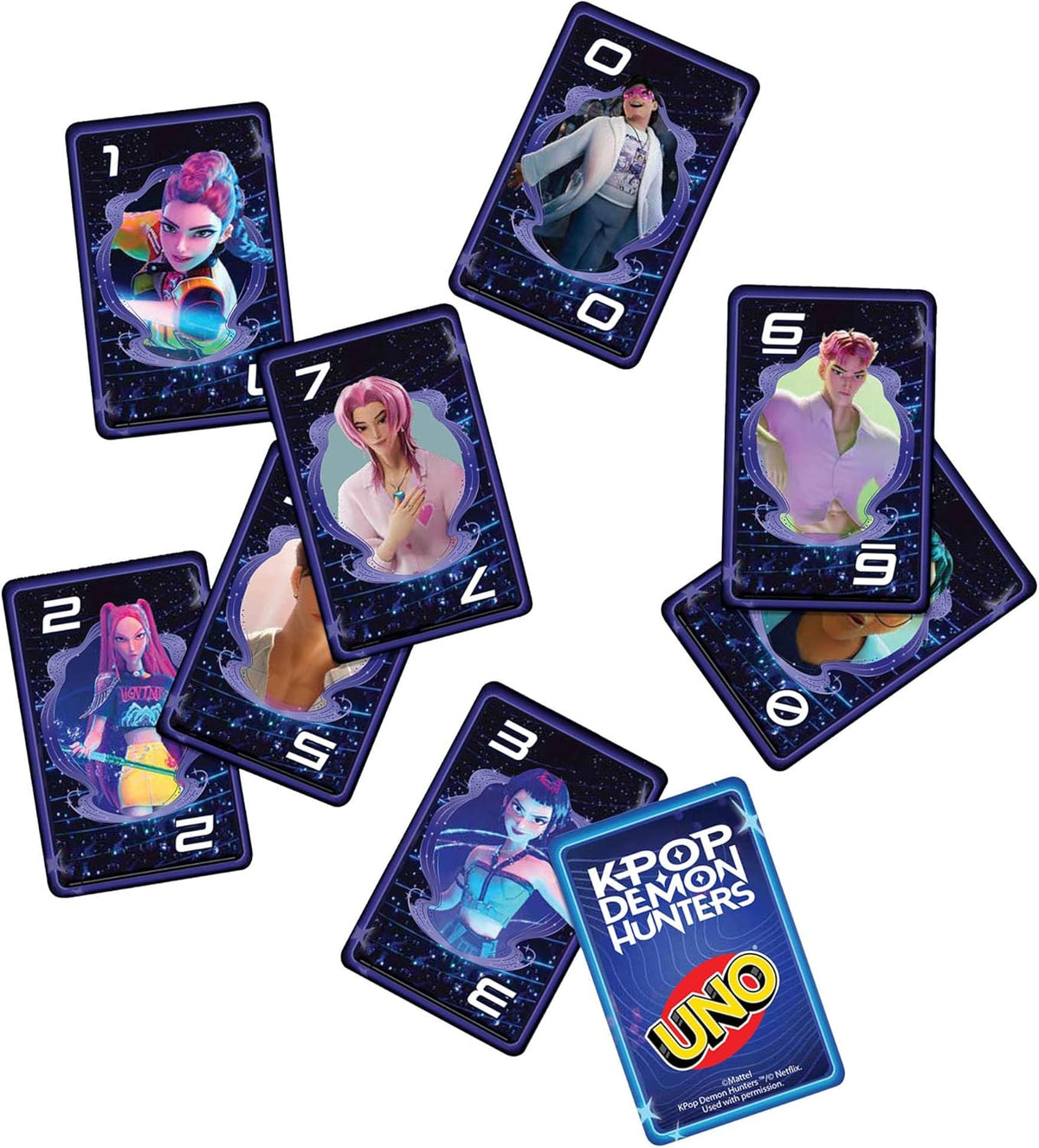 Uno - K-Pop Demon Hunters (Card Game)