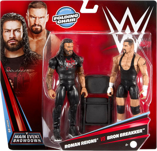 WWE - Main Event Showdown - Roman Reigns & Bron Breaker (2 Figure Pack) (Toys)