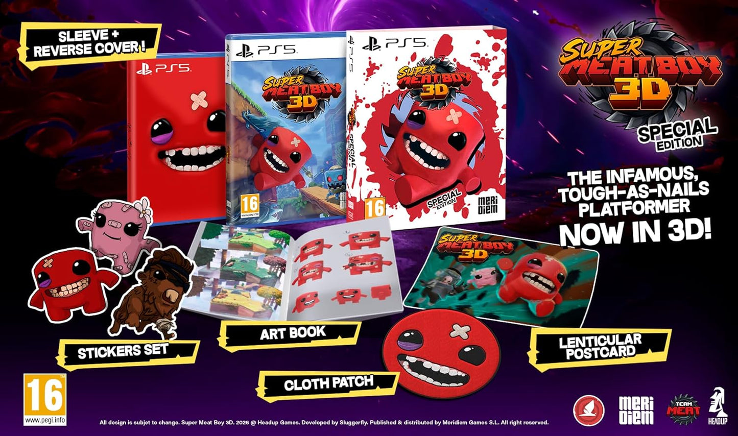 Super Meat Boy 3D - Special Edition (PS5)