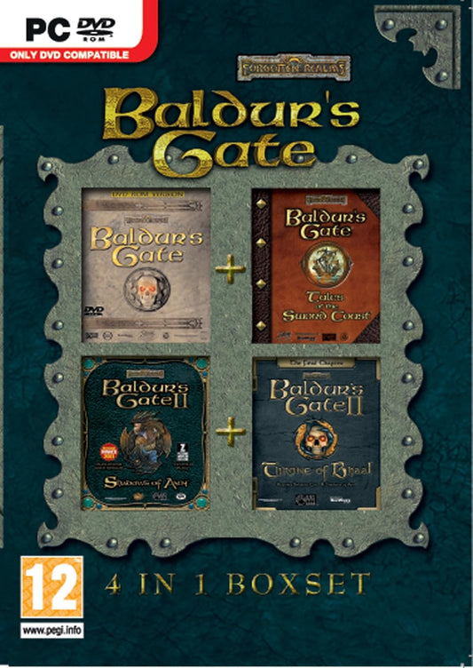 Baldur's Gate - 4 IN 1 BOXSET (PC)