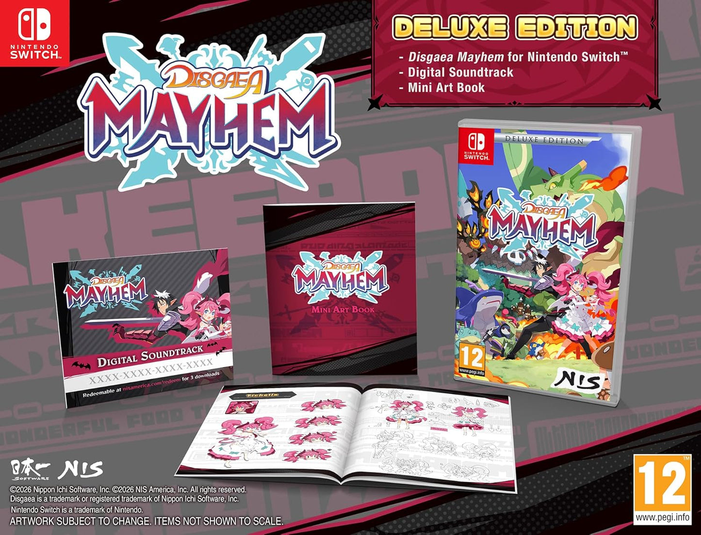 Disgaea Mayhem - Deluxe Edition (GERMAN Box) (Nintendo Switch)