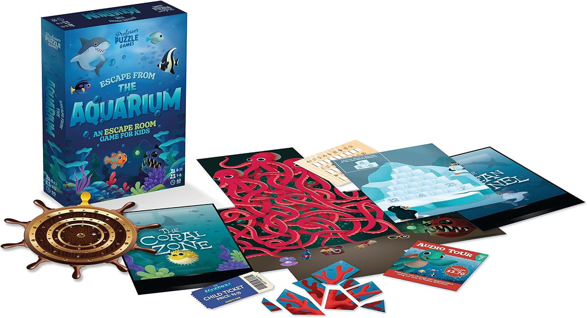Ginger Fox - Escape From The Aquarium (Board Games)
