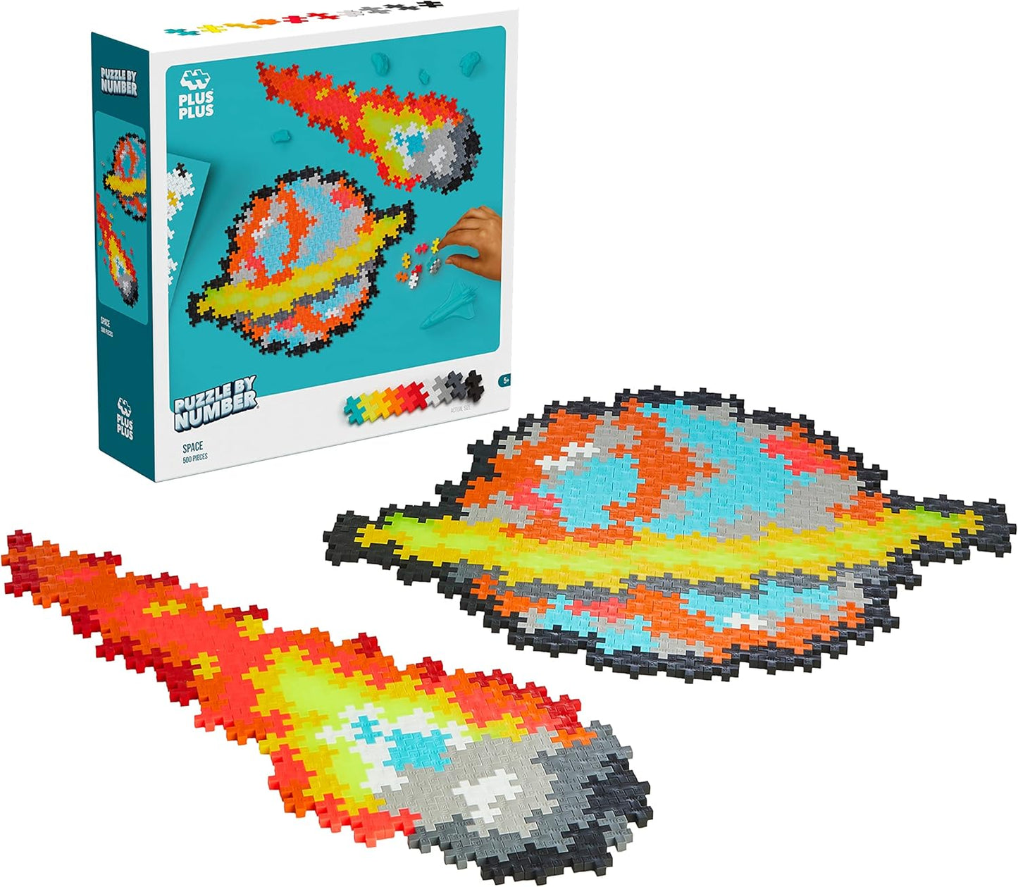Plus-Plus: Puzzle By Number (Space) 500pcs (Jigsaw Puzzle)