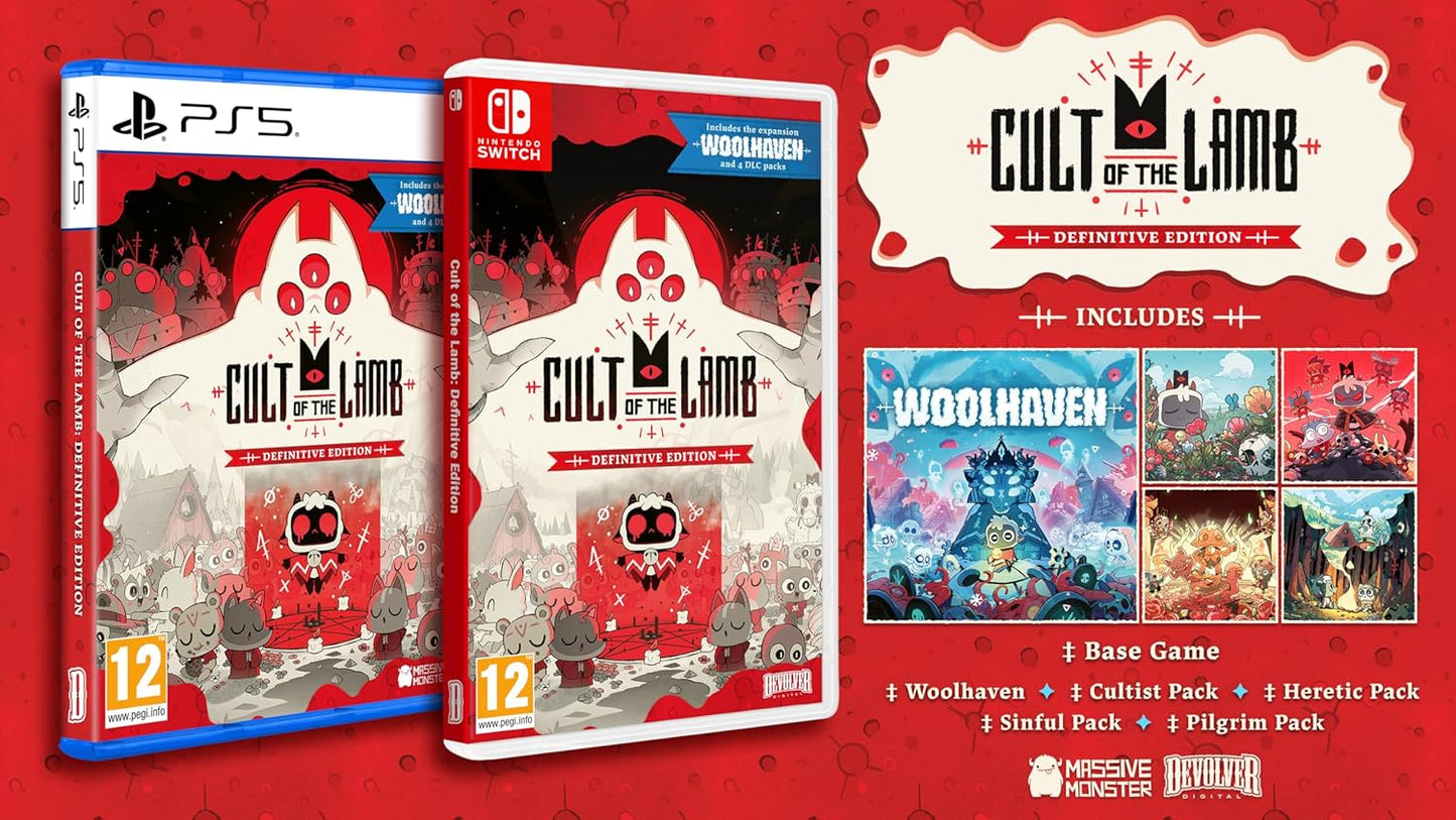 Cult of the Lamb - Definitive Edition (PS5)